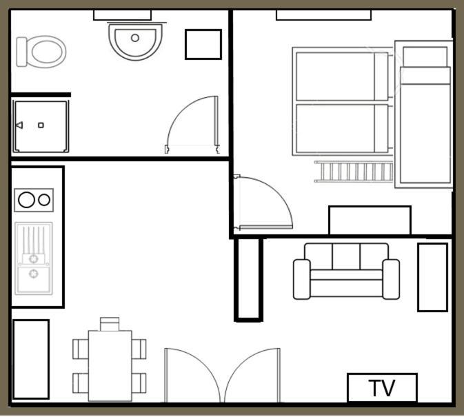 Les 3 Hirondelles Apartment ปอง-แซ็ง-เอสปริ ห้อง รูปภาพ